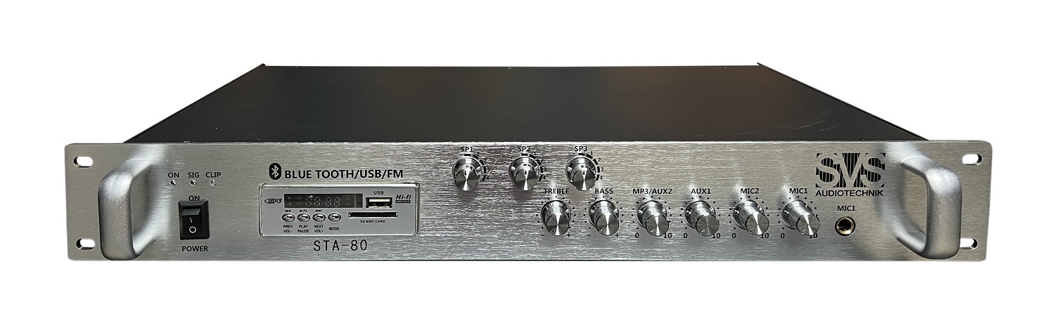 SVS Audiotechnik STA-80 Микшер-усилитель для систем Public Address в Рузаевке
