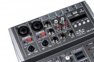 SVS Audiotechnik mixers AM-4 DSP Аналоговый микшерный пульт, 4-канала в Рузаевке